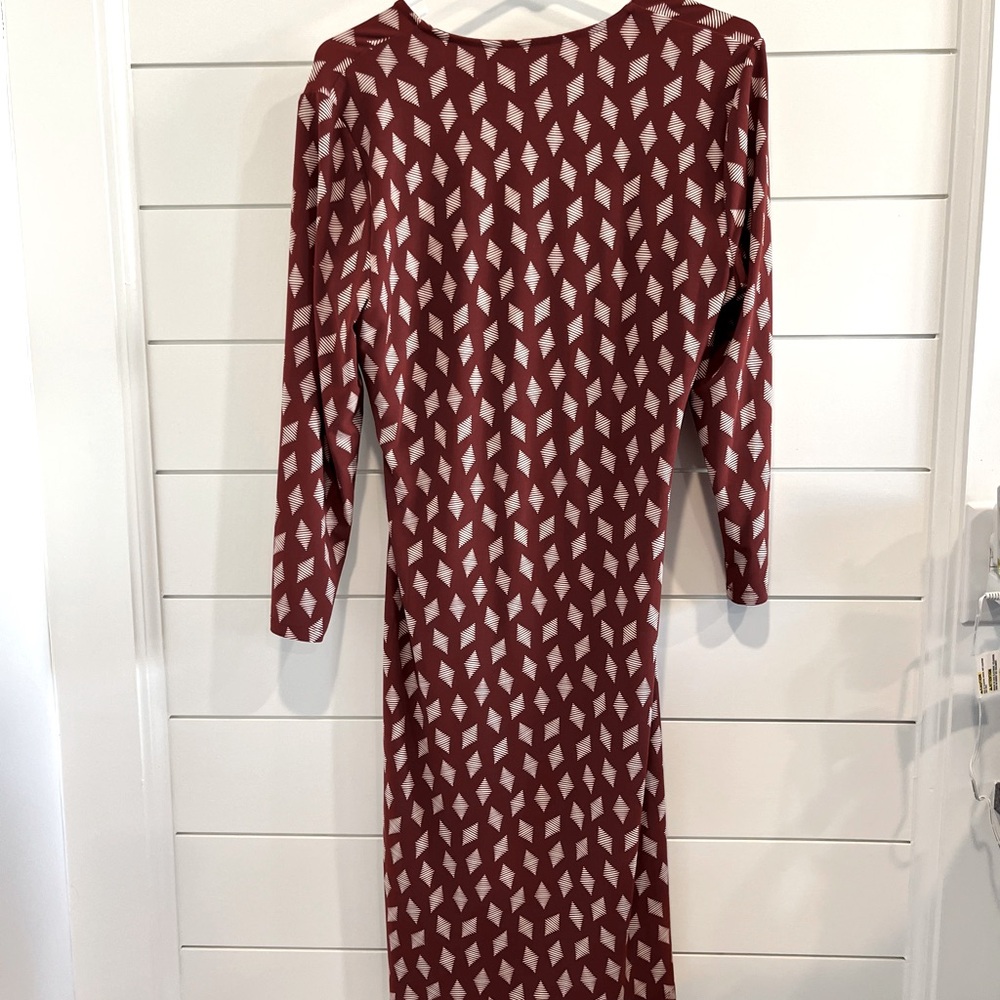 FAUX WRAP DRESS - Picture 3 of 6